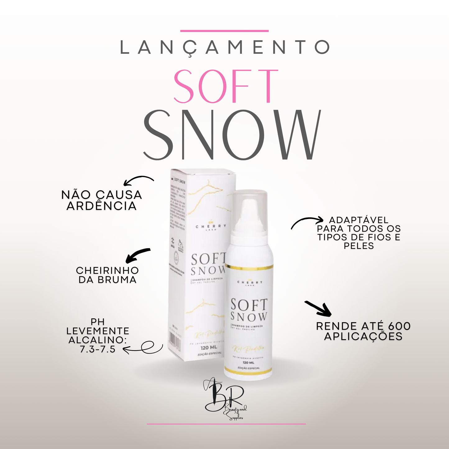Shampoo de Limpeza Soft Snow