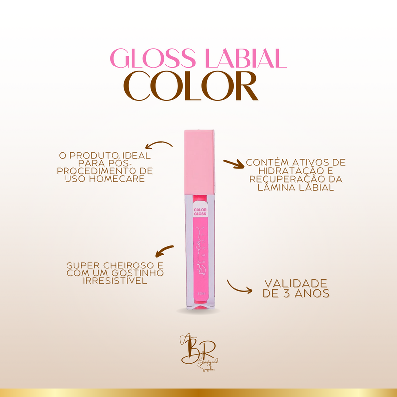 Gloss Labial Color CA Beauty