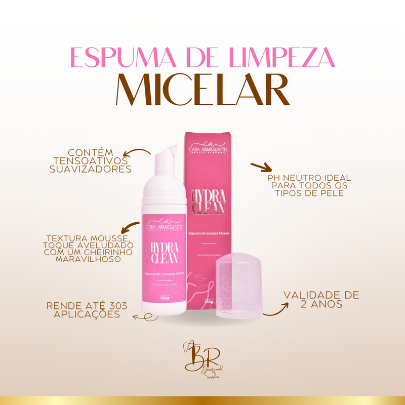 Espuma de Limpeza Micelar