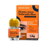 Henna Castanho Claro 1,5g Della e Delle