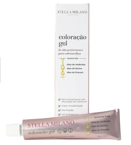 Coloração-tinta em gel Stella Milano